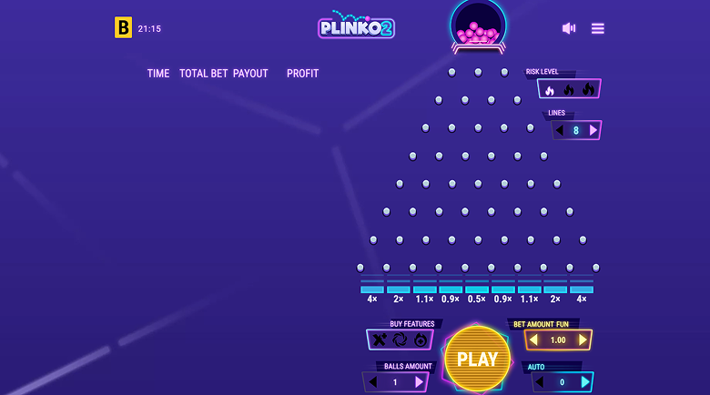 Plinko 2 от BGaming